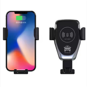 Hands-Free Clamping Wireless Car Charger