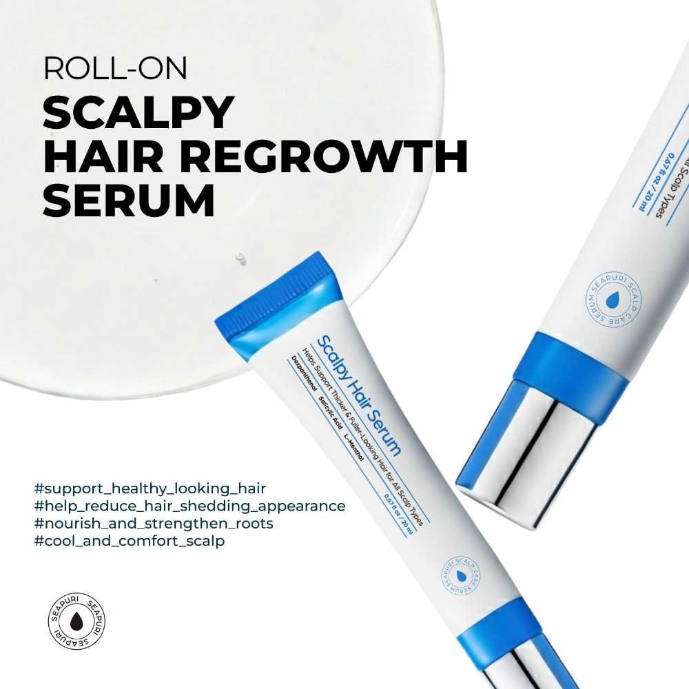 Scalpy Hair Growth Serum | Anti Hair Loss Treatment for Thinning Hair & Scalp Care