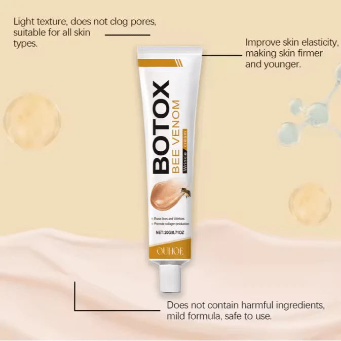 OUHOE Bee Venom Botox Cream – Wrinkle Repair & Anti Aging Skin Care 20G