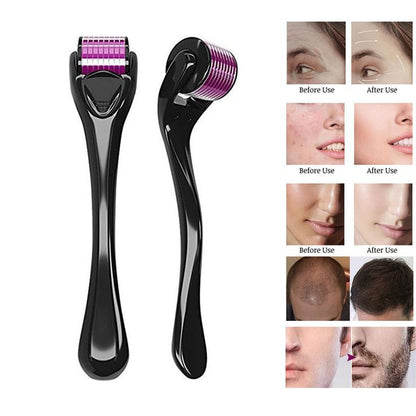 Derma Roller for Hair & Beard Growth – Microneedling Skin & Scalp Care Tool