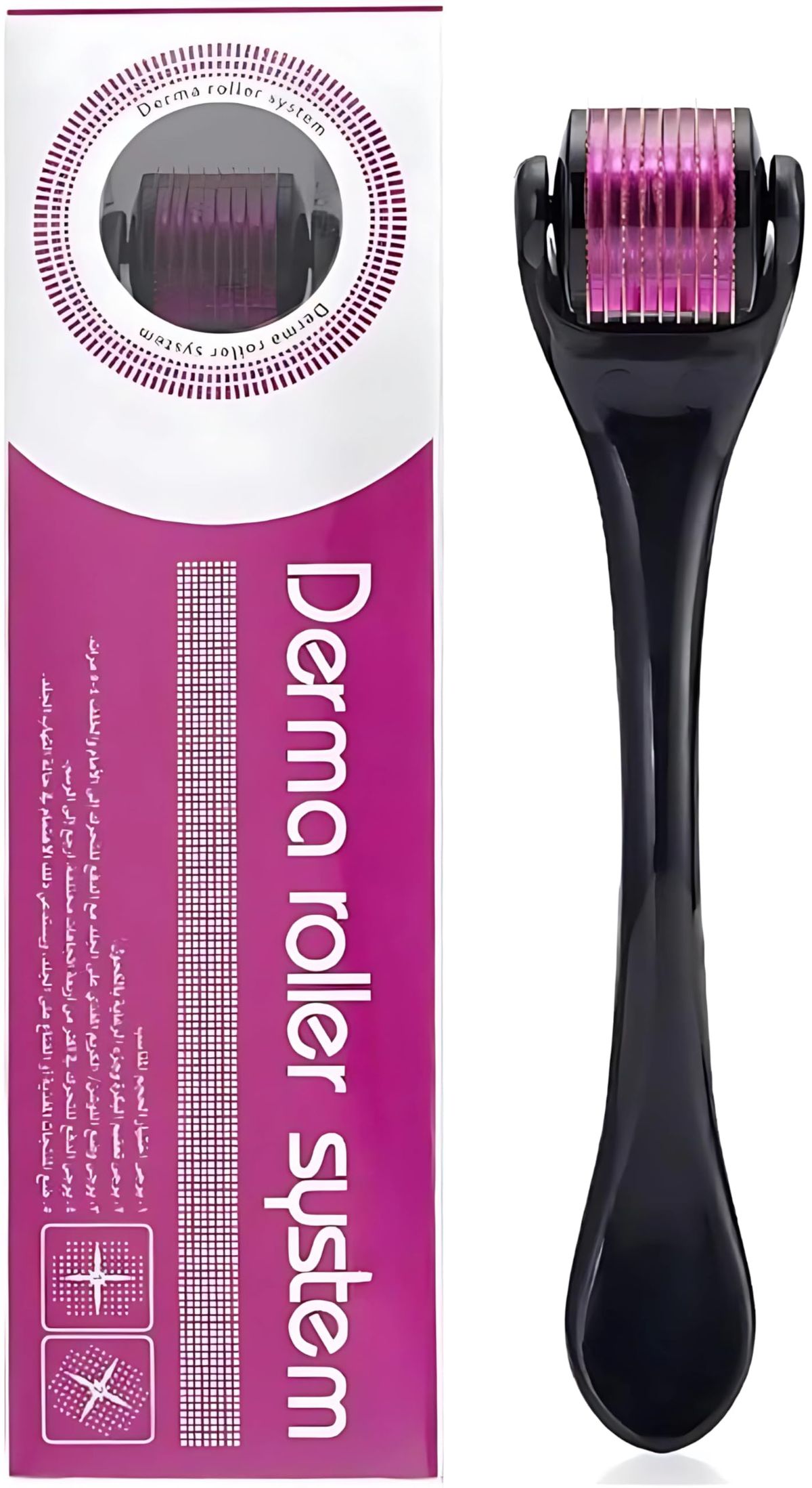 Derma Roller for Hair & Beard Growth – Microneedling Skin & Scalp Care Tool