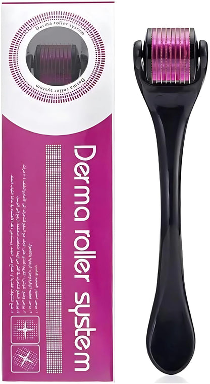 Derma Roller for Hair & Beard Growth – Microneedling Skin & Scalp Care Tool