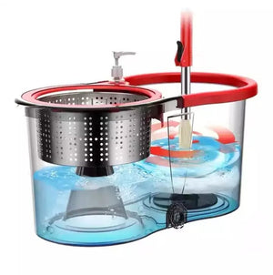 Spin Mop 360° – Adjustable Cleaning Mop with Bucket for Floors