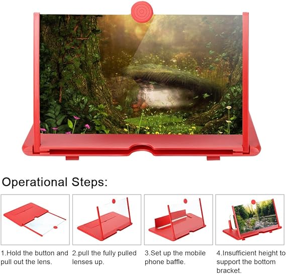 HD Vision 3D Screen Magnifier