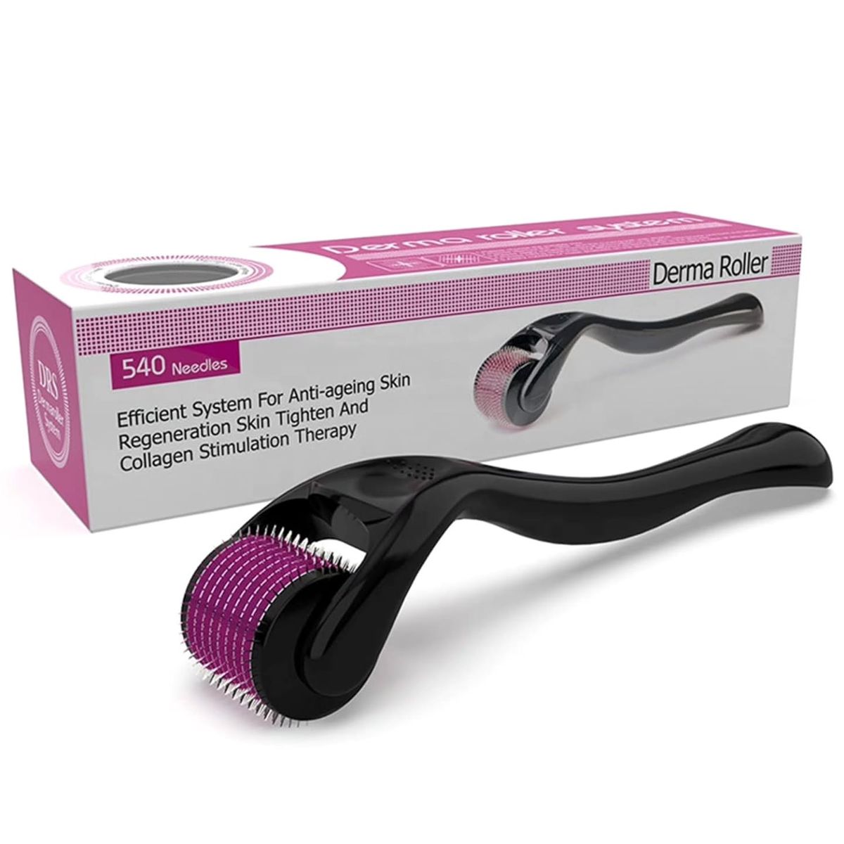 Derma Roller for Hair & Beard Growth – Microneedling Skin & Scalp Care Tool