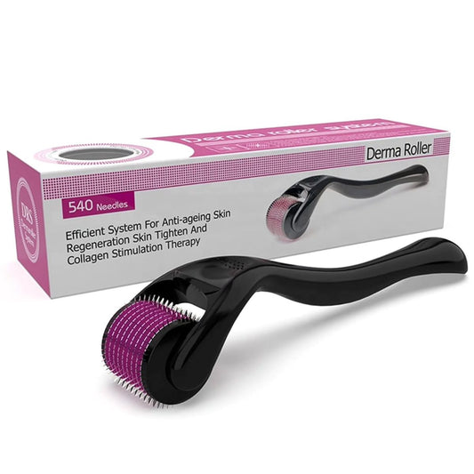 Derma Roller for Hair & Beard Growth – Microneedling Skin & Scalp Care Tool