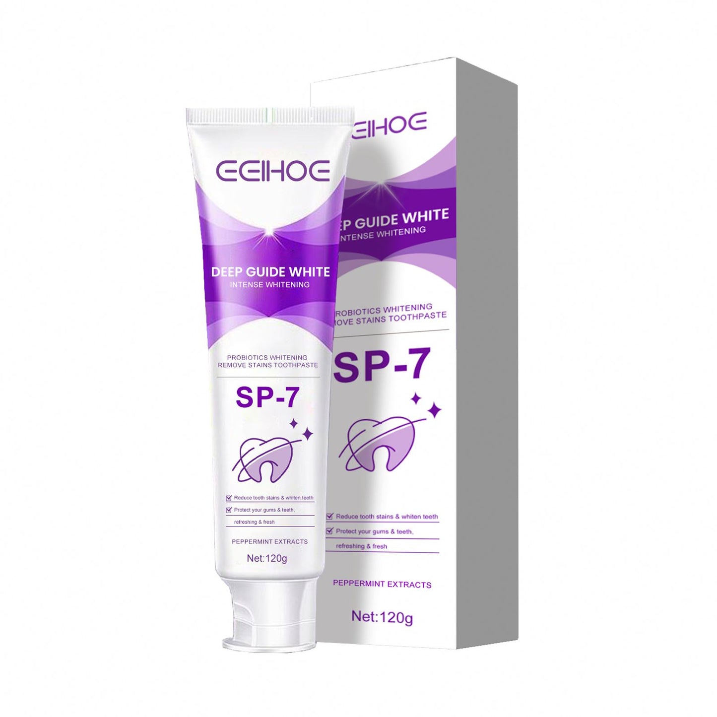 EELHOE Deep Clean Toothpaste – Whitening, Tartar Removal & Gum Protection 120g