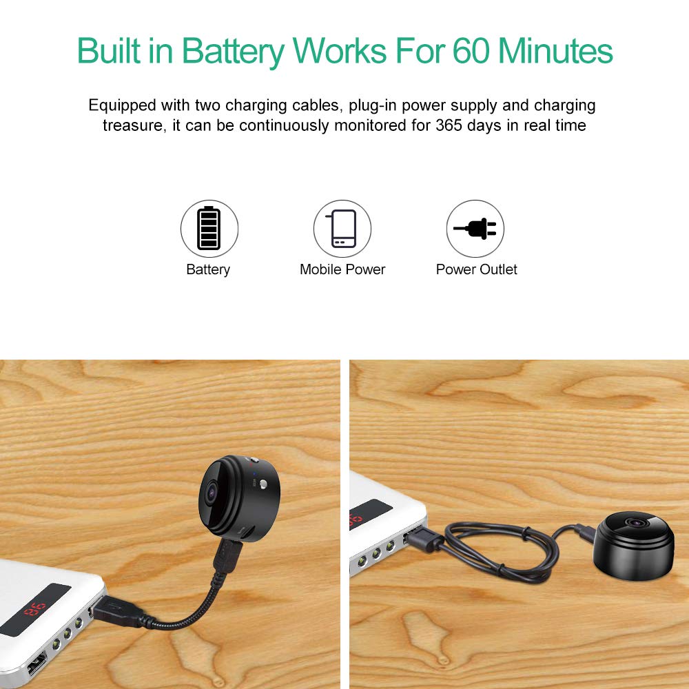 A9 Mini Wireless CCTV Camera | Portable HD Home Security Camera