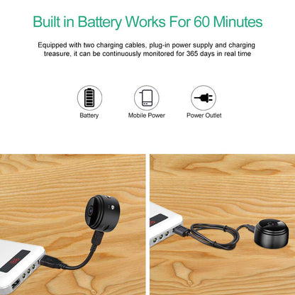 A9 Mini Wireless CCTV Camera | Portable HD Home Security Camera