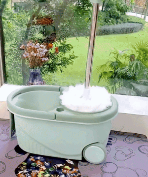 Spin Mop 360° – Adjustable Cleaning Mop with Bucket for Floors