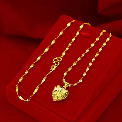 Memorial Heart Necklace – Personalized Remembrance Jewelry