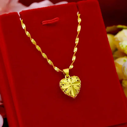 Memorial Heart Necklace – Personalized Remembrance Jewelry