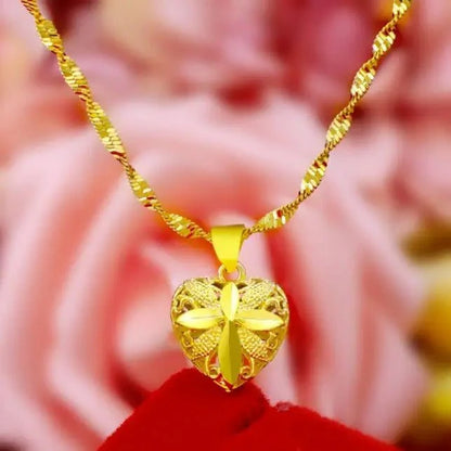 Memorial Heart Necklace – Personalized Remembrance Jewelry