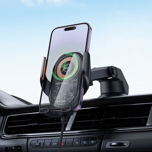 Hoco Fast Charge Wireless Car Holder 🚗⚡
