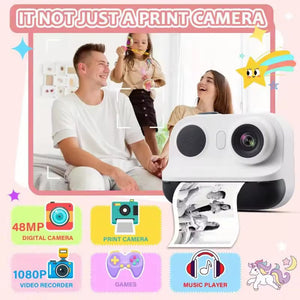 Kids Mini Instant Print Camera