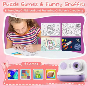 Kids Mini Instant Print Camera