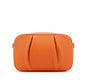 Pebbled Orange Crossbody Bag | Stylish Women's Shoulder Bag for Everyday Fashion