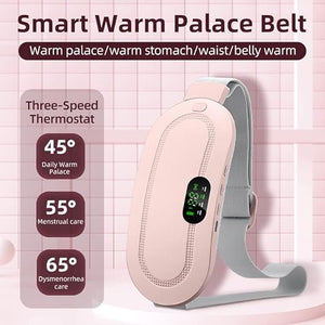 Period Pain Relief Belt with Heat Therapy