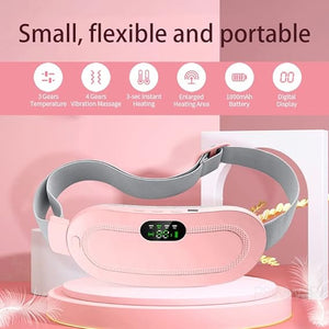 Period Pain Relief Belt with Heat Therapy