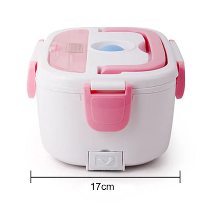 Portable Electric Heater Lunch Box | Fast Heating Food Warmer for Office & Travel