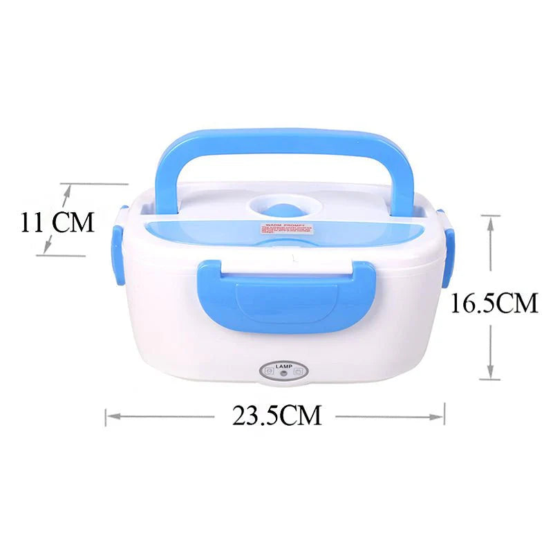 Portable Electric Heater Lunch Box | Fast Heating Food Warmer for Office & Travel