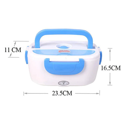 Portable Electric Heater Lunch Box | Fast Heating Food Warmer for Office & Travel