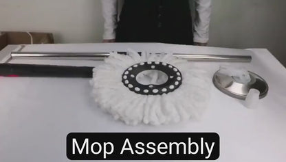 Spin Mop 360° – Adjustable Cleaning Mop with Bucket for Floors