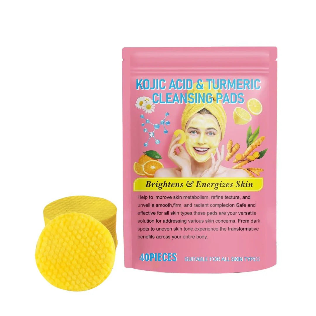 Kojic Acid and Turmeric Cleansing Pads 40 pieces